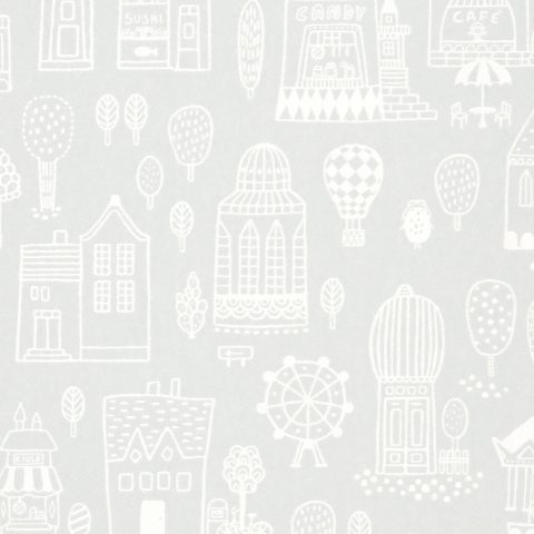 Tapeet Majvillan 118-01 Small town / Grey