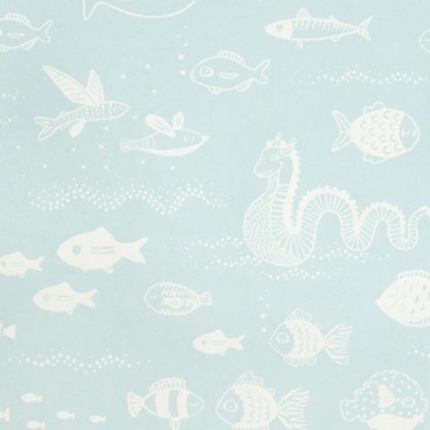 Tapeet Majvillan 119-01 The big blue / Blue