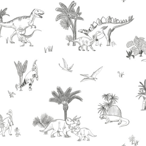 Lastetapeet Lilipinso H0564 Monochrome Dinosaurs