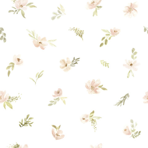 Lastetapeet Lilipinso H0581 Watercolour Flowers