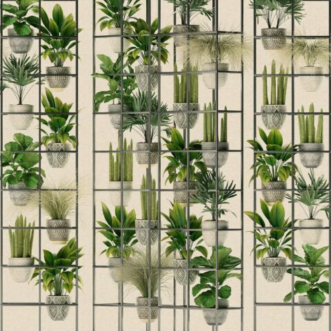 Pilttapeet "Plant Shop 2"